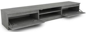 TV stolík Carlos, šedý betón, 175 cm
