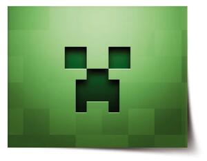 Sablio Plagát Green Blocks - 60x40 cm