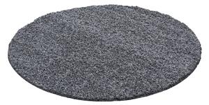 Tmavosivý okrúhly koberec ø 80 cm Life – Ayyildiz Carpets