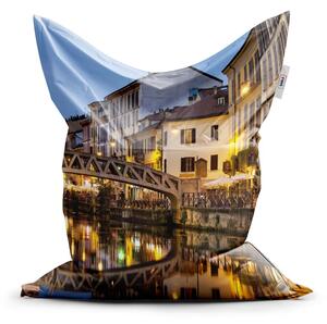 Sablio Sedací vak Mesto - 150x100 cm