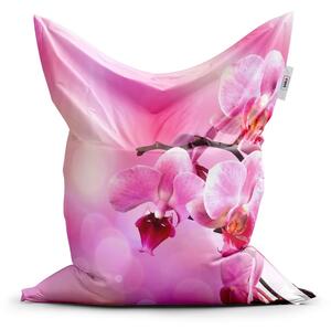 Sablio Sedací vak Kvety orchidey - 150x100 cm