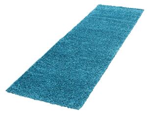 Tyrkysový behúň 80x250 cm Life – Ayyildiz Carpets