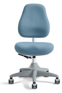 Modrá detská otočná stolička na kolieskach Flexa Verto, 7 - 12 let