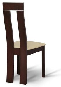 Drevená stolička v odtieni orech (k36484)
