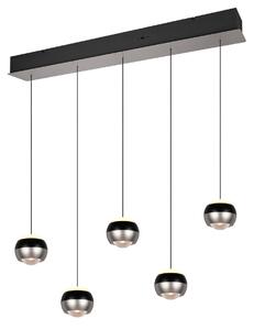 Trio SELECT 344410507 LED závesné stropné svietidlo ORBIT | 5x8W integrovaný LED zdroj | 5x960lm | 2300+3000+4000K