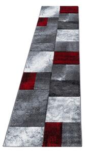 Vínovo-sivý behúň 80x300 cm Hawaii – Ayyildiz Carpets