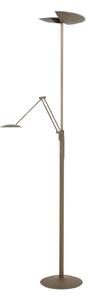 LED stojacia lampa New Sapporo, bronz, 183 cm, kov Stmievač CCT