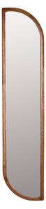 Nástenné zrkadlo s dreveným rámom 26x120 cm Nyko – White Label