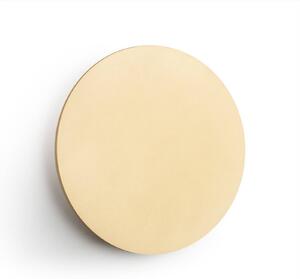 Orios Plus LED nástenné svietidlo, zlatá farba, Ø 30 cm, oceľ