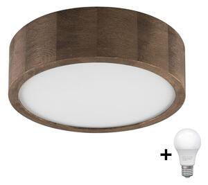 Brilagi - LED Stropné svietidlo CARVALHO 1xE27/60W/230V dub orech pr. 27 cm