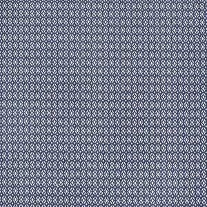 Goldea bavlnené plátno simona - vzor 940 geometrické tvary na tmavo modrom - metráž š. 145cm 145 cm