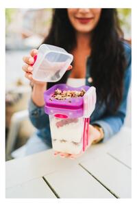 Dóza na jogurt 2 ks/s príborom Push&Push – Vialli Design