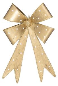 Kovová ozdoba Bow Gold Medium
