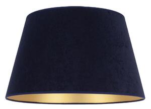 Duolla - Tienidlo k stolnej lampe CONE M E27 pr. 28 cm modrá
