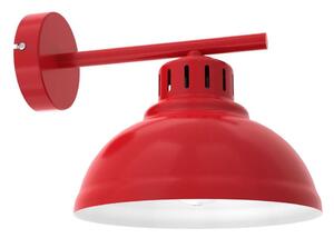 Nástenná lampa SVEN 1xE27/15W/230V červená