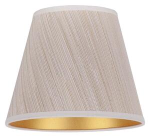 Duolla - Tienidlo k stolnej lampe SOFIA XS E14 pr. 18,5 cm béžová