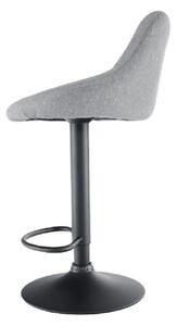 Futuristická barová stolička sivá (k206808)