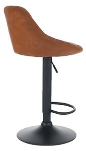 Futuristická barová stolička koňaková (k228982)