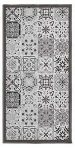 Sivý prateľný behúň 50x120 cm Persane – douceur d'intérieur
