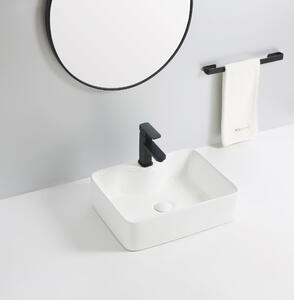 Erga Joyce, umývadlo na dosku 480x370x130 mm, biela lesklá, ERG-V03-9105-WH