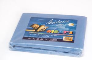 AMIDO-EXQUISIT Modrá detská plachta do postieľky - 60x120cm Rozmer: 60 x 120 cm