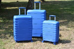Sada kufrov 3 ks VALIS modrá