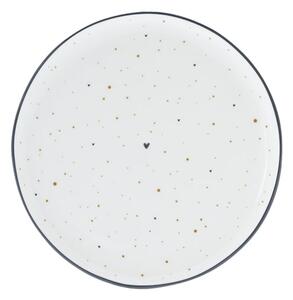 Porcelánový dezertní talíř Little Dots 19 cm