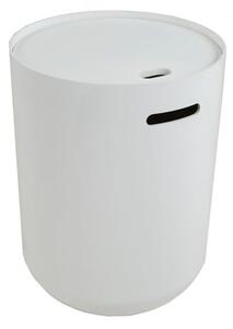 Biely odkladací stolík Canett Olivia, ⌀ 39 cm