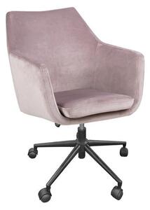 Ružová kancelárska stolička Actona Nora