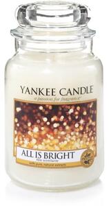Vonná sviečka Yankee Candle - All is bright Veľkosť sviečky: Veľká
