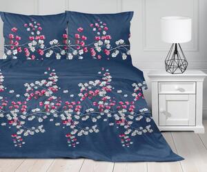 Greno Kvetinové obliečky s japonským vzorom Kyoto Night Rozmer: 1x70x90 / 1x140x200 cm