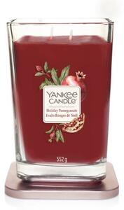 Vonná sviečka Yankee Candle Elevation - Holiday Pomegranate Veľkosť sviečky: Stredná