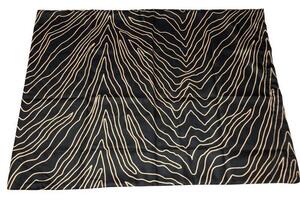 Night In Colours Saténové obliečky Bengal čierne Rozmer: 1x70x90 / 1x140x200 cm
