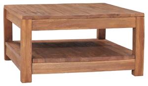 Konferenčný stolík 68x67x35 cm masívne teakové drevo