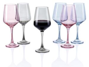Ernesto® Poháre na víno/vodu, 6 kusov (poháre na červené víno) (100370972)