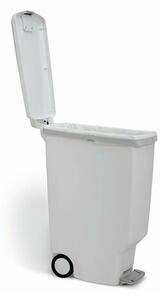 Simplehuman Úzky pedálový odpadkový kôš 40 l, biela
