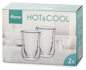 4Home Termo pohár Diamond Hot&Cool 250 ml, 2 ks