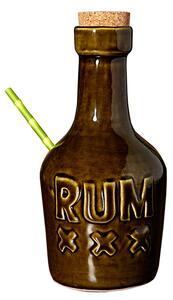 Bar@drinkstuff Rum fľaša Tiki pohár 350ml / 12oz