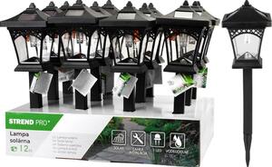 12 ks Lampa Solar Heka, 430 mm, 1 LED, AA bal. 12 ks