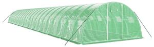Fóliovník s oceľovým rámom zelený 88 m² 22x4x2 m