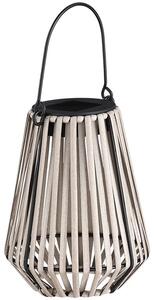 Lampa Strend Pro Garden, solárna, závesná, ratan, 12x12x24 cm