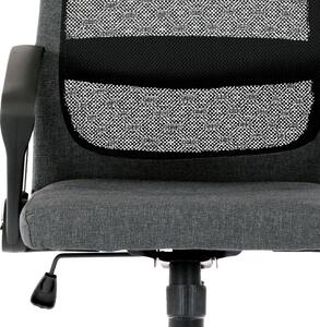 Štýlová pohodlná kancelárska stolička sivej farby (a-Z206 sivá)