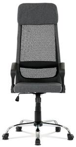 Štýlová pohodlná kancelárska stolička sivej farby (a-Z206 sivá)