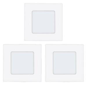 Eglo 78196 - SADA 3x LED zápustných stropných svietidiel 3xLED/2,7W/230V