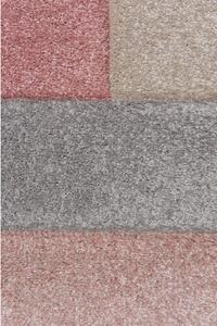 Ružovo-sivý koberec Flair Rugs Cosmos, 120 × 170 cm