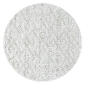 Krémový okrúhly koberec ø 80 cm Pisa – Ayyildiz Carpets