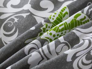 XPOSE® Bavlnené obliečky DENISA na dve postele - tmavo sivé