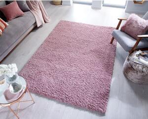 Tmavoružový koberec Flair Rugs Sparks, 60 x 110 cm