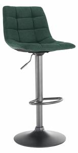 Príjemná a pohodlná barová stolička zelená (k277834)