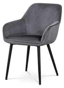 Stolička v industriálnom dizajne sivá (a-9980 sivá)